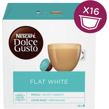 Nescafé Dolce Gusto Flat White 1×16 ks, kávové kapsuly