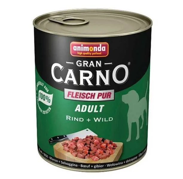 Animonda Grancarno Konzerva - Hovädzie+Divina 1×400 g, psia konzerva