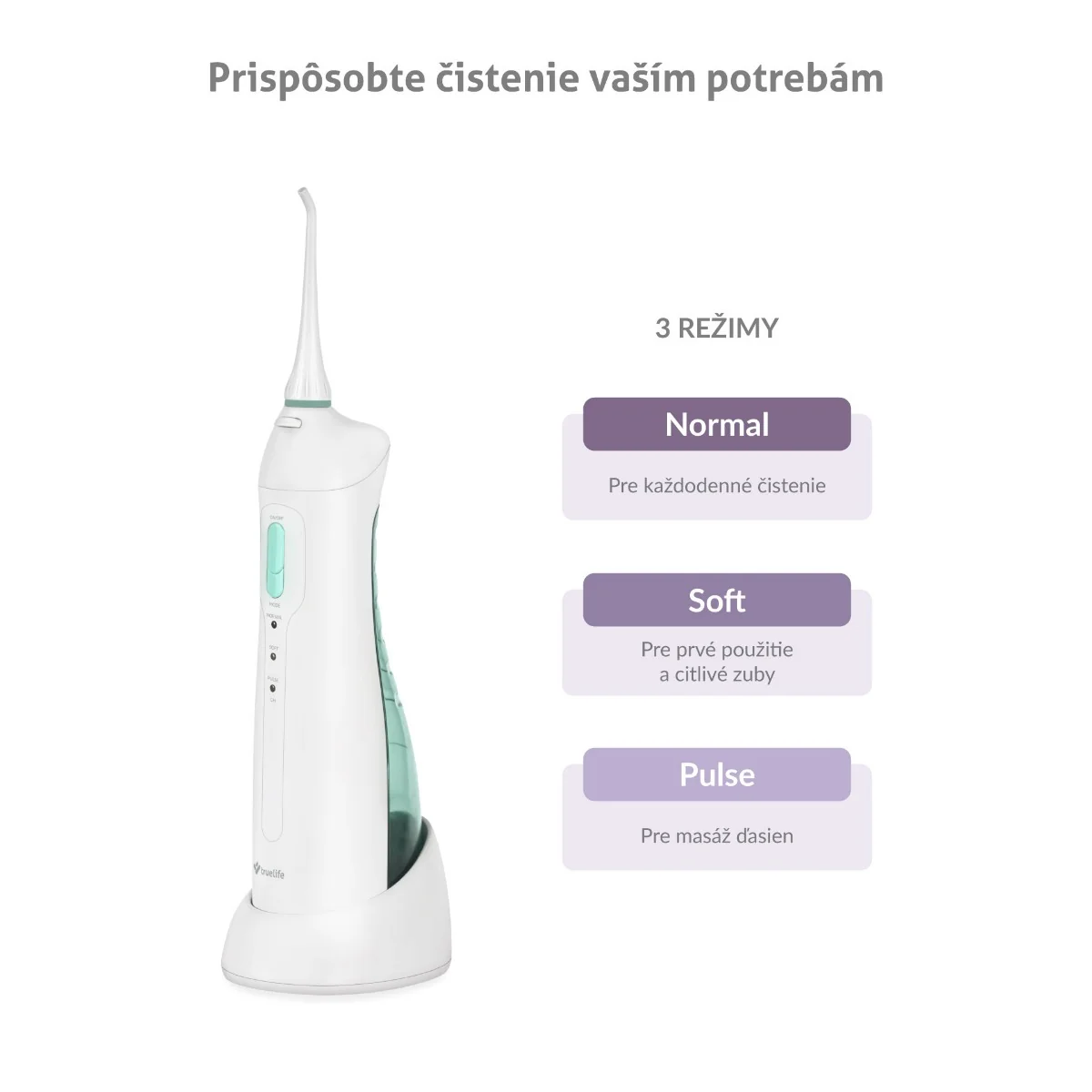 TrueLife AquaFloss Compact 1×1 ks, ústna sprcha