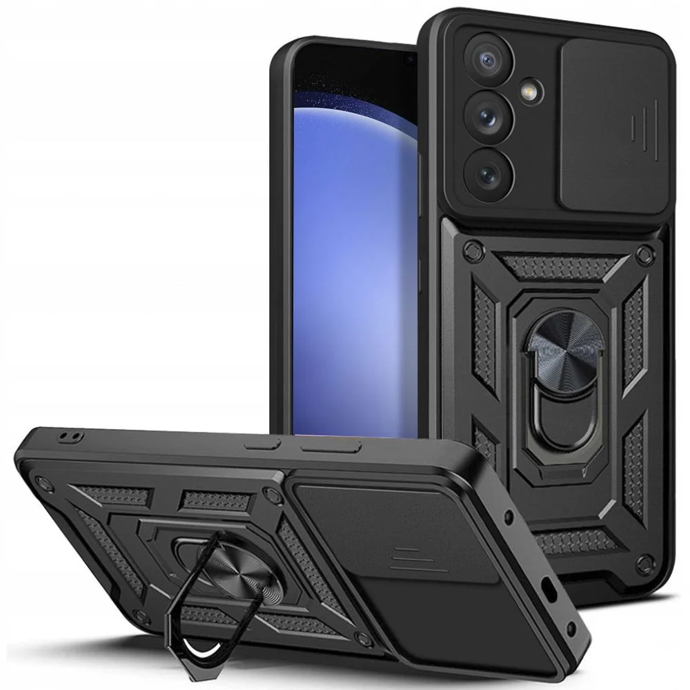 Tech-Protect Camshield kryt na Samsung Galaxy S23 FE, čierny 