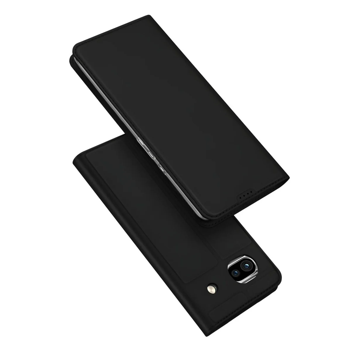 Knižkové puzdro Skin Pro pre Google Pixel 7A - Čierna Elegantná ochrana