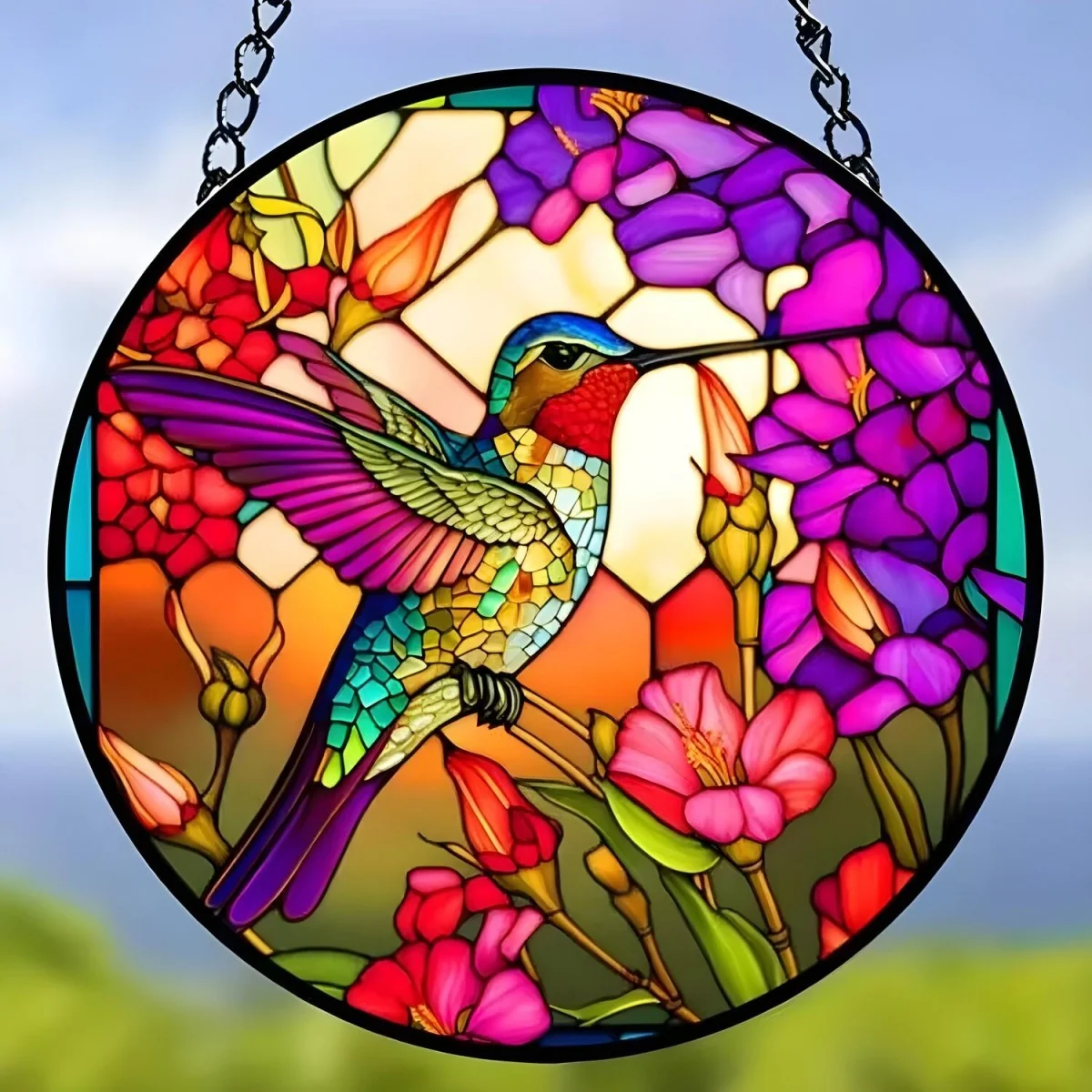 Lapač Slnka s kolibríkom