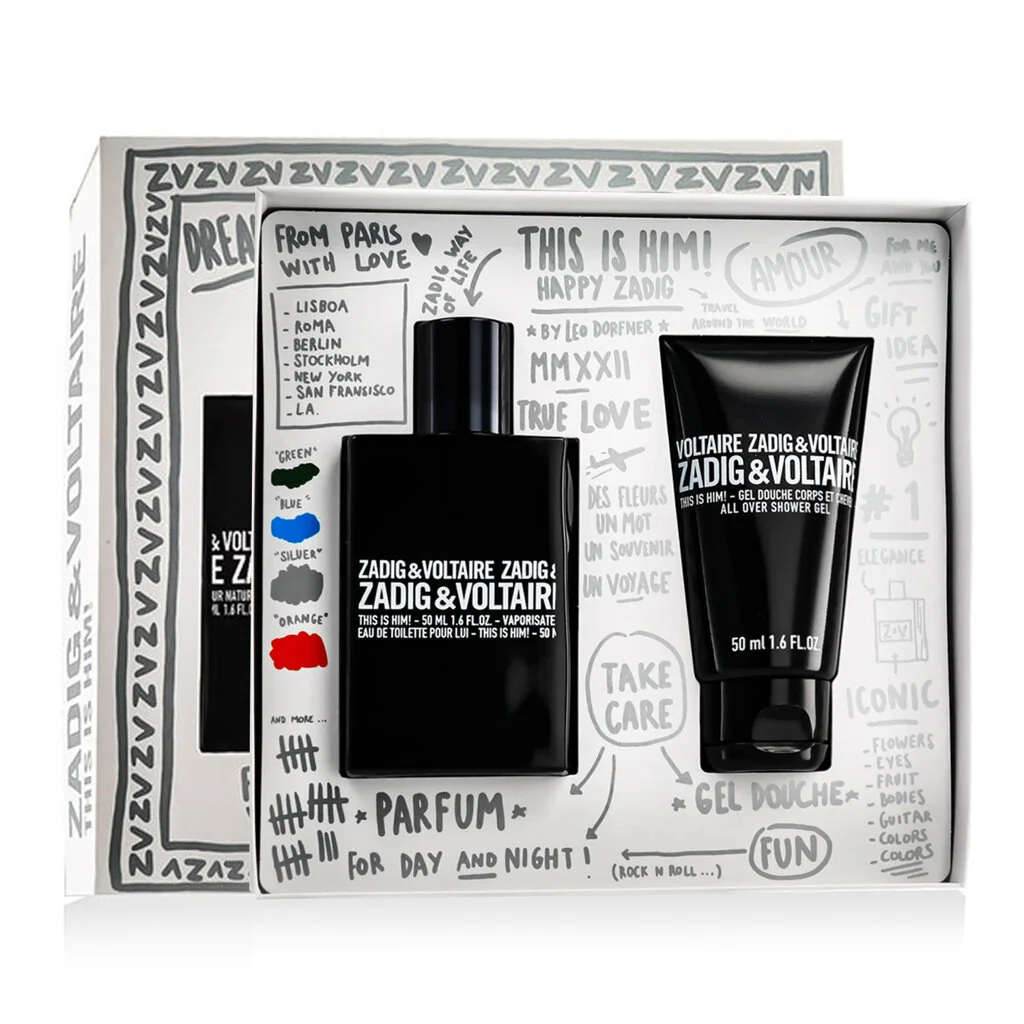 Zadig & Voltaire This is Him EDT 50 ml + sprchový gél 50 ml pre mužov