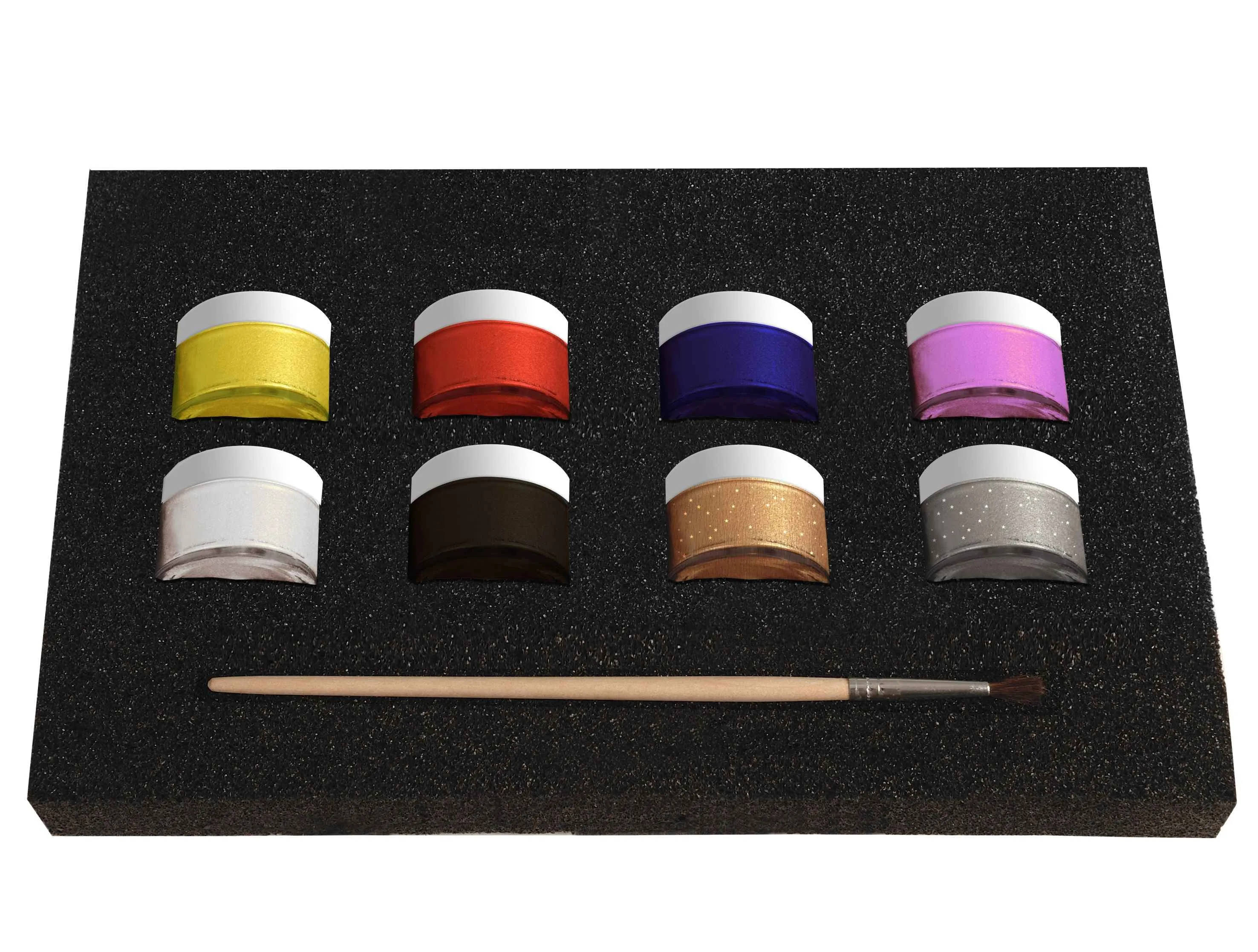 ALPINO Alpino MakeUp farba na tvár 8 far.+štetec+sprievod 1×1 set, ceruzky na tvár