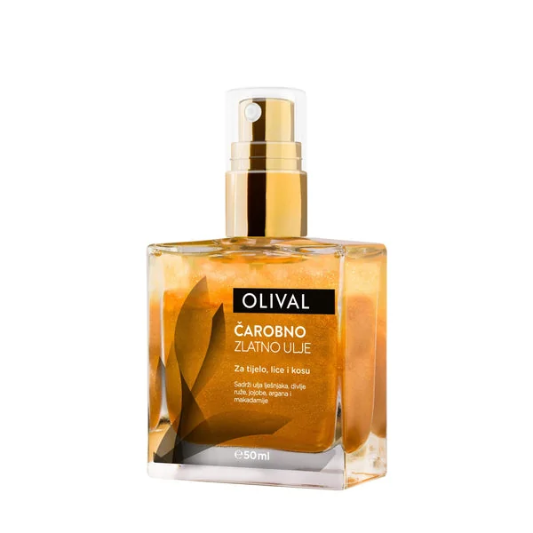Olival Magický zlatý suchý olej 1×50 ml, zlatý suchý olej