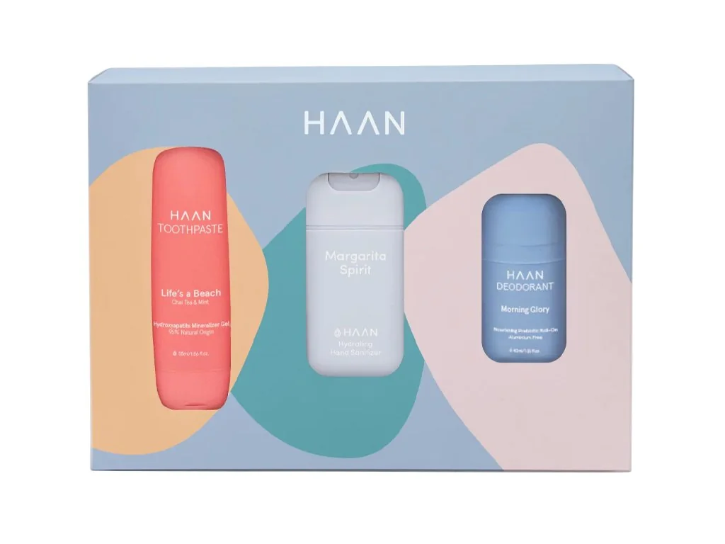 HAAN Tiny Joyful malý cestovný set 1×1 ks, darčekový set