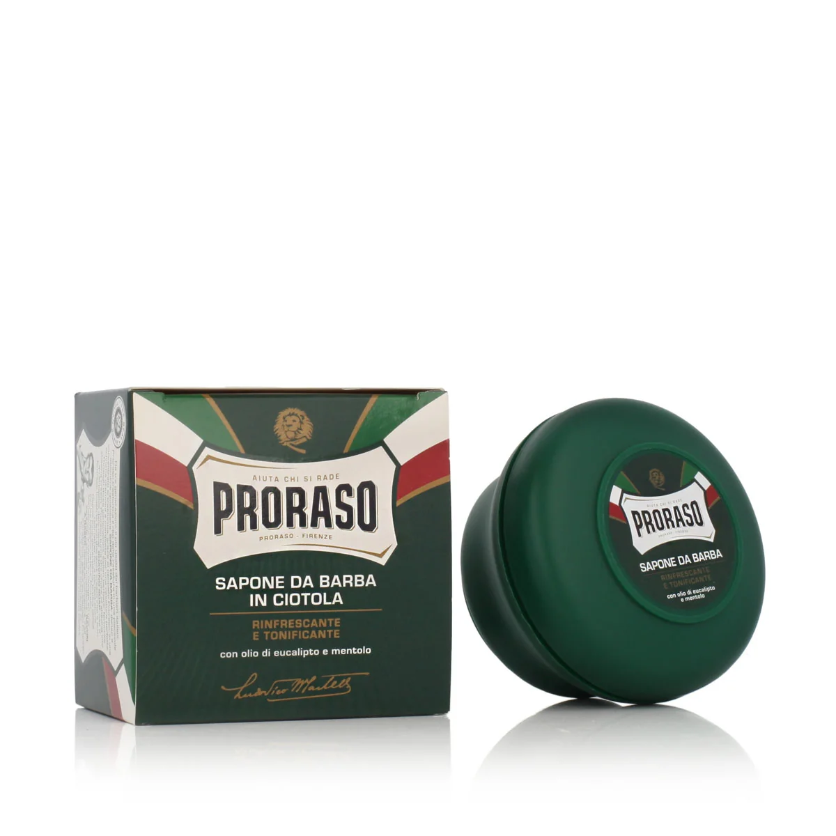 Osviežujúce mydlo na holenie Proraso Refreshing shaving soap green 150ml
