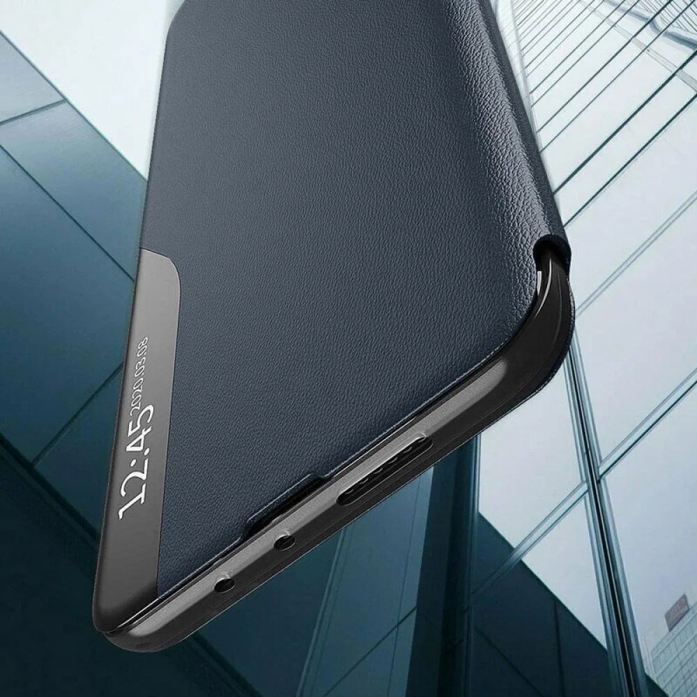 Elegantné knižkové puzdro pre Xiaomi Redmi 12 4G/Redmi 12 5G - Červená Zabudovaný stojan