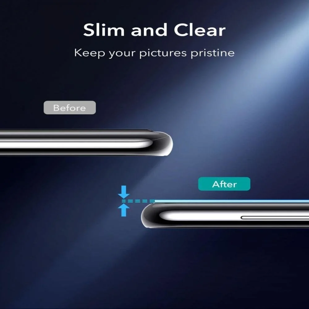 Temperované sklo na kameru pre Samsung Galaxy S21 Plus 5G, Transparentná, 2 ks