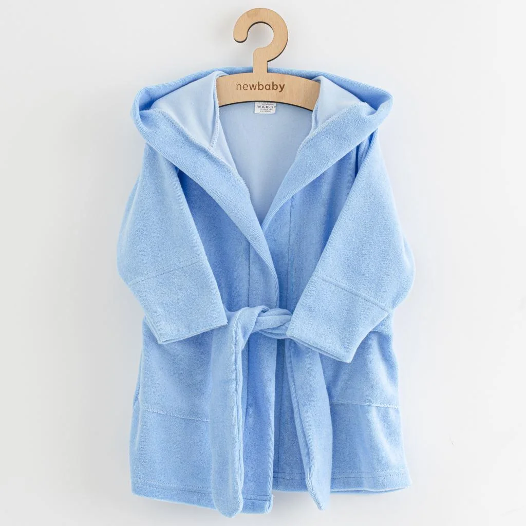 Detský froté župan New Baby blue 80/86, 20C59312