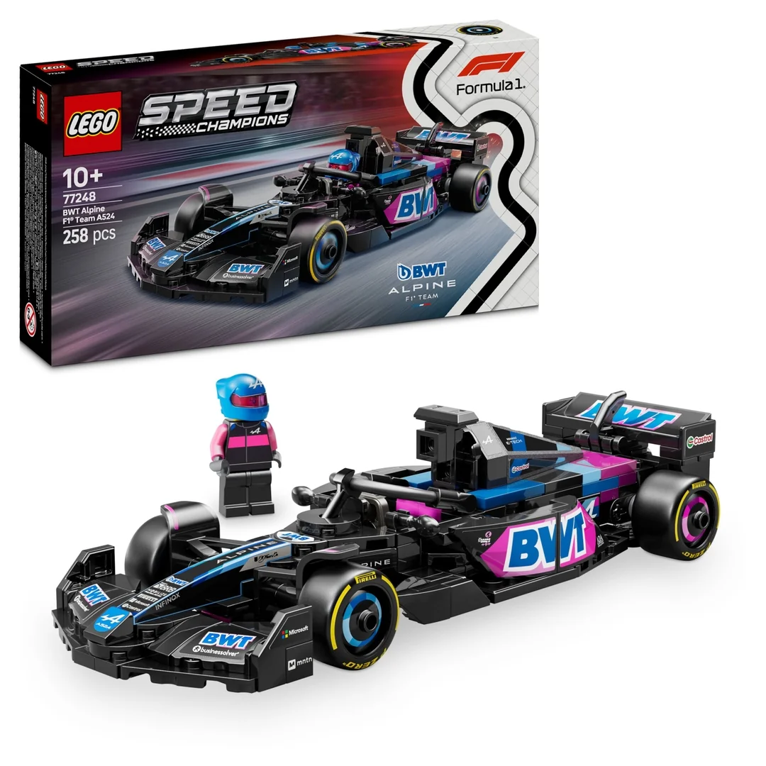 LEGO® Speed Champions 77248 Pretekárske auto BWT Alpine F1® Team A524