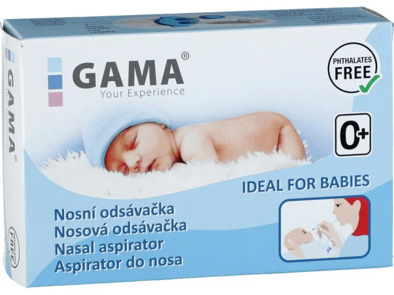 GAMA NOSOVÁ ODSÁVAČKA modrá 1×1 ks, odsávačka hlienov