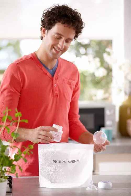 Philips AVENT Vrecká sterilizačné do mikrovlnnej rúry, 5 ks 1×5 ks, sterilizačné vrecká