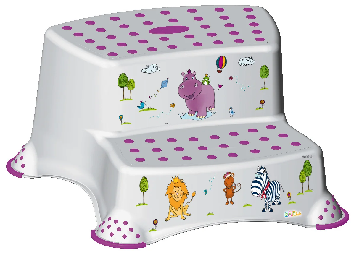 Stolička - schodíky s protišmykovou funkciou - Hippo