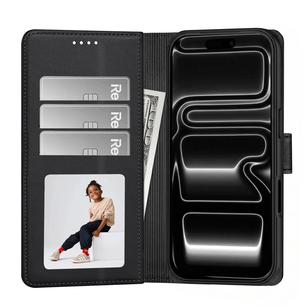 Tech-Protect Wallet MagSafe puzdro na iPhone 17 Pro Max / 18 Pro Max, čierne