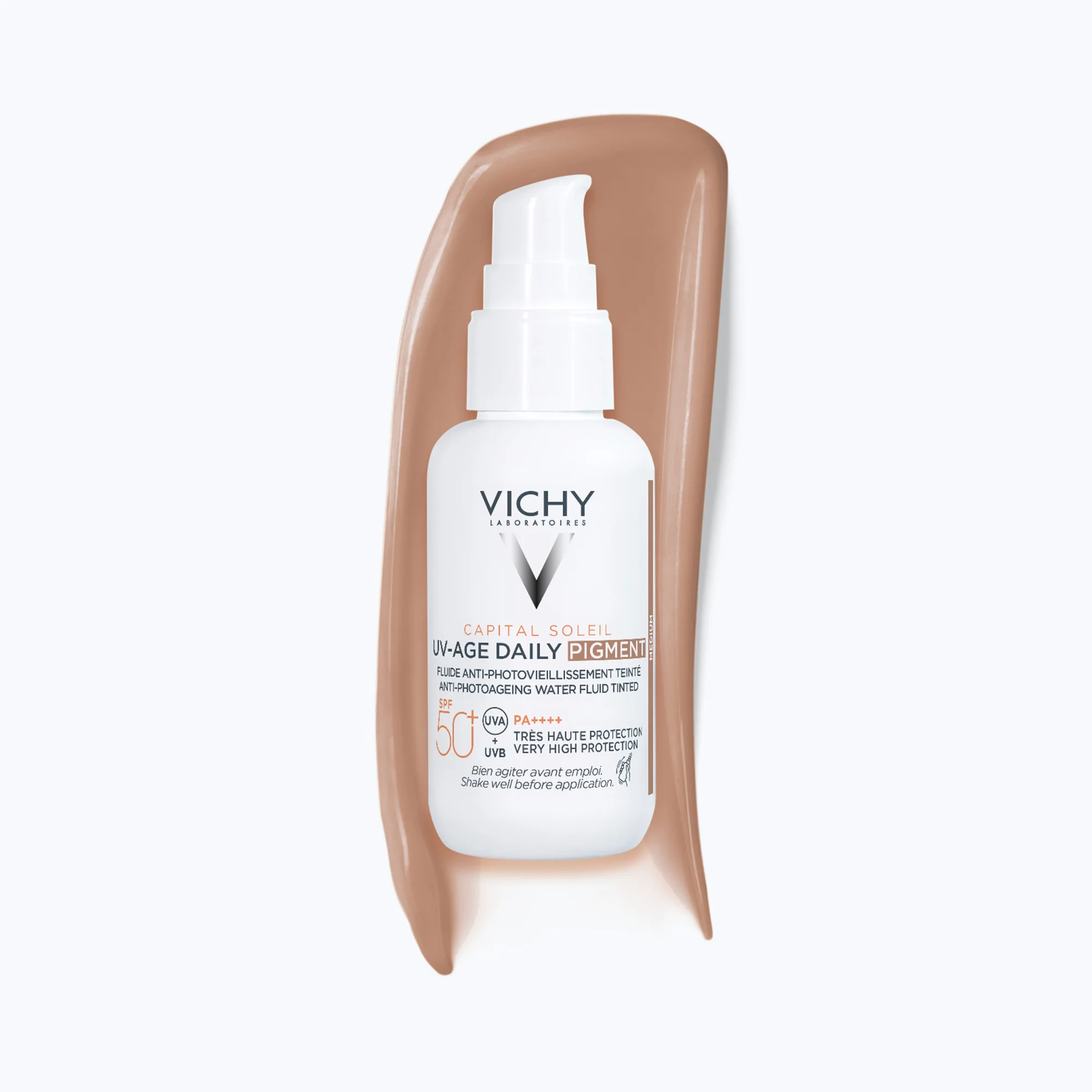 VICHY Capital Soleil UV-AGE Daily SPF50+ tónovaný fluid - MEDIUM 40 ml