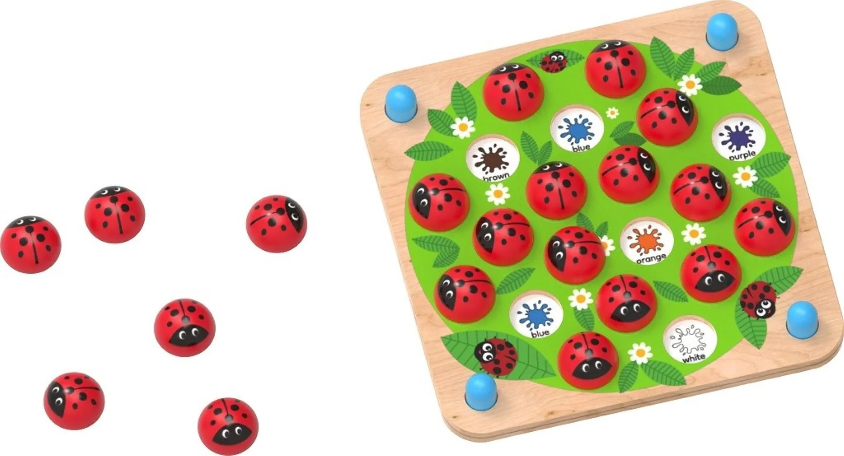 2Kids Toys Multi-pexeso 3D lienky