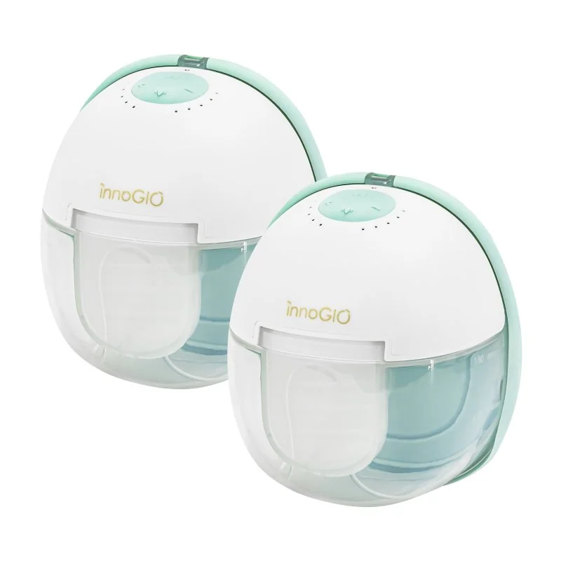 innoGIO přenosná elektrická odsávačka mateřského mléka GIOmum Line Premium Warm Double