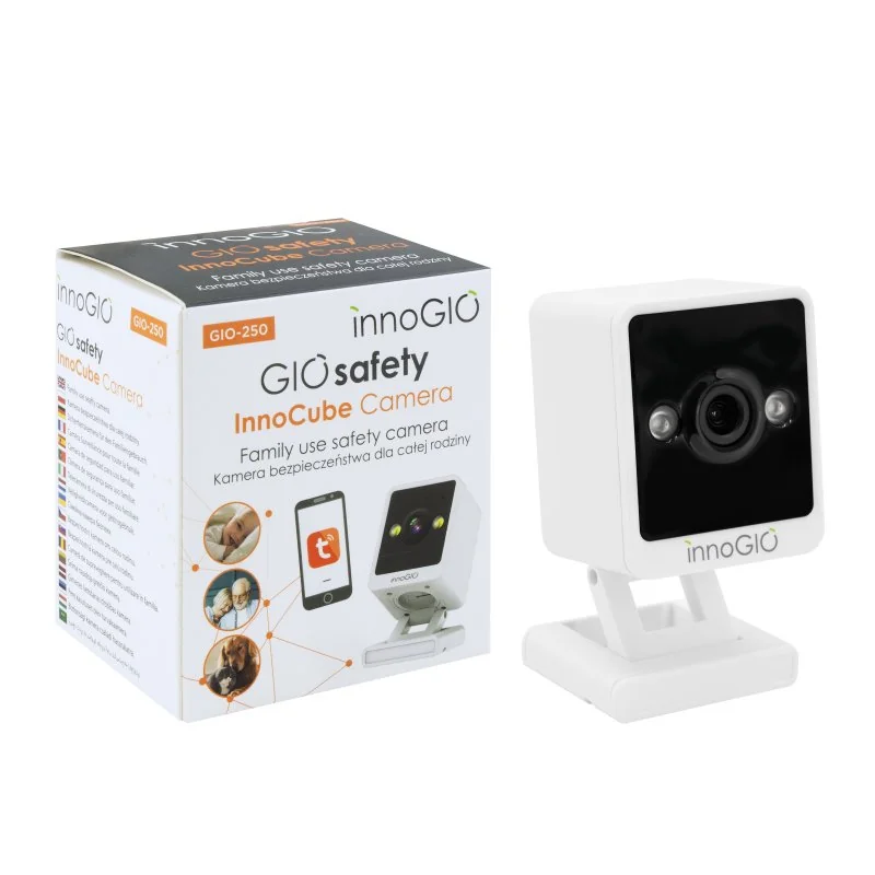 innoGIO domáca Smart Wi-fi kamera GIOsafety InnoCube