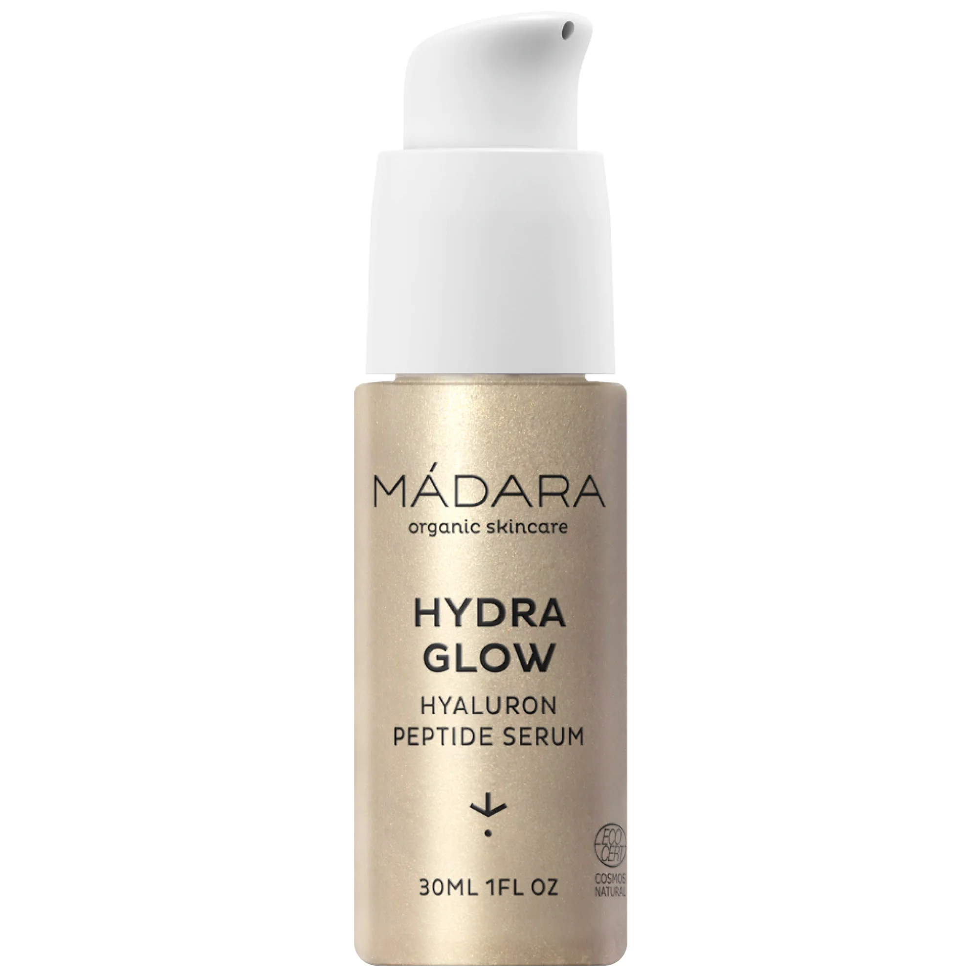 MÁDARA HYDRA GLOW hyalurónové sérum s peptidmi 30 ml