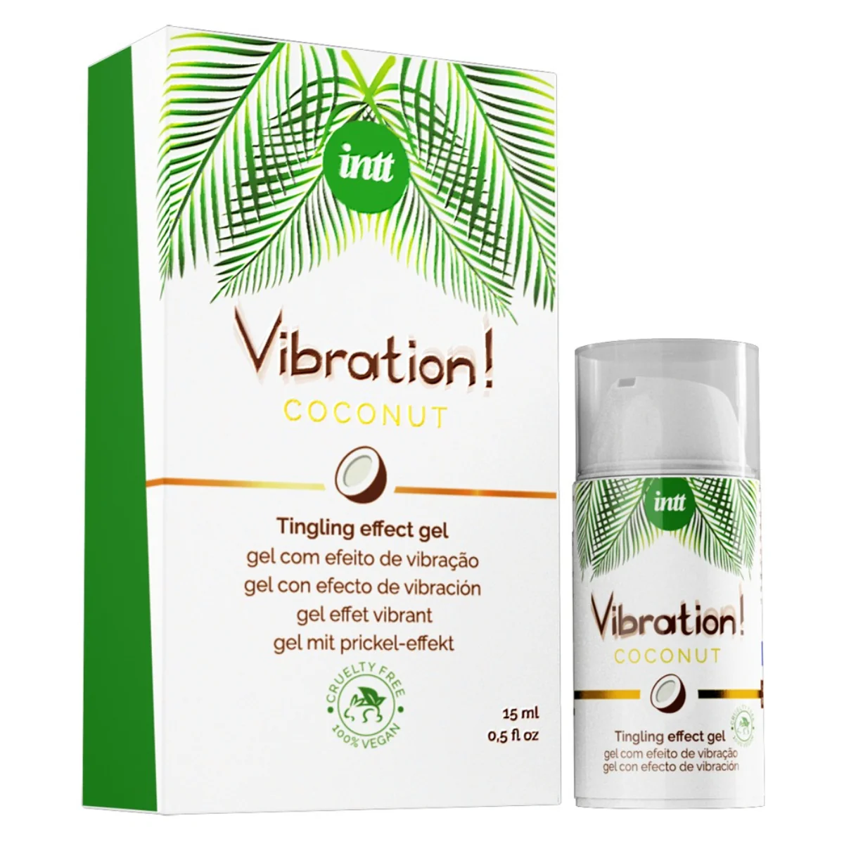 intt Vibration! Coconut Tingling effect gel 15ml