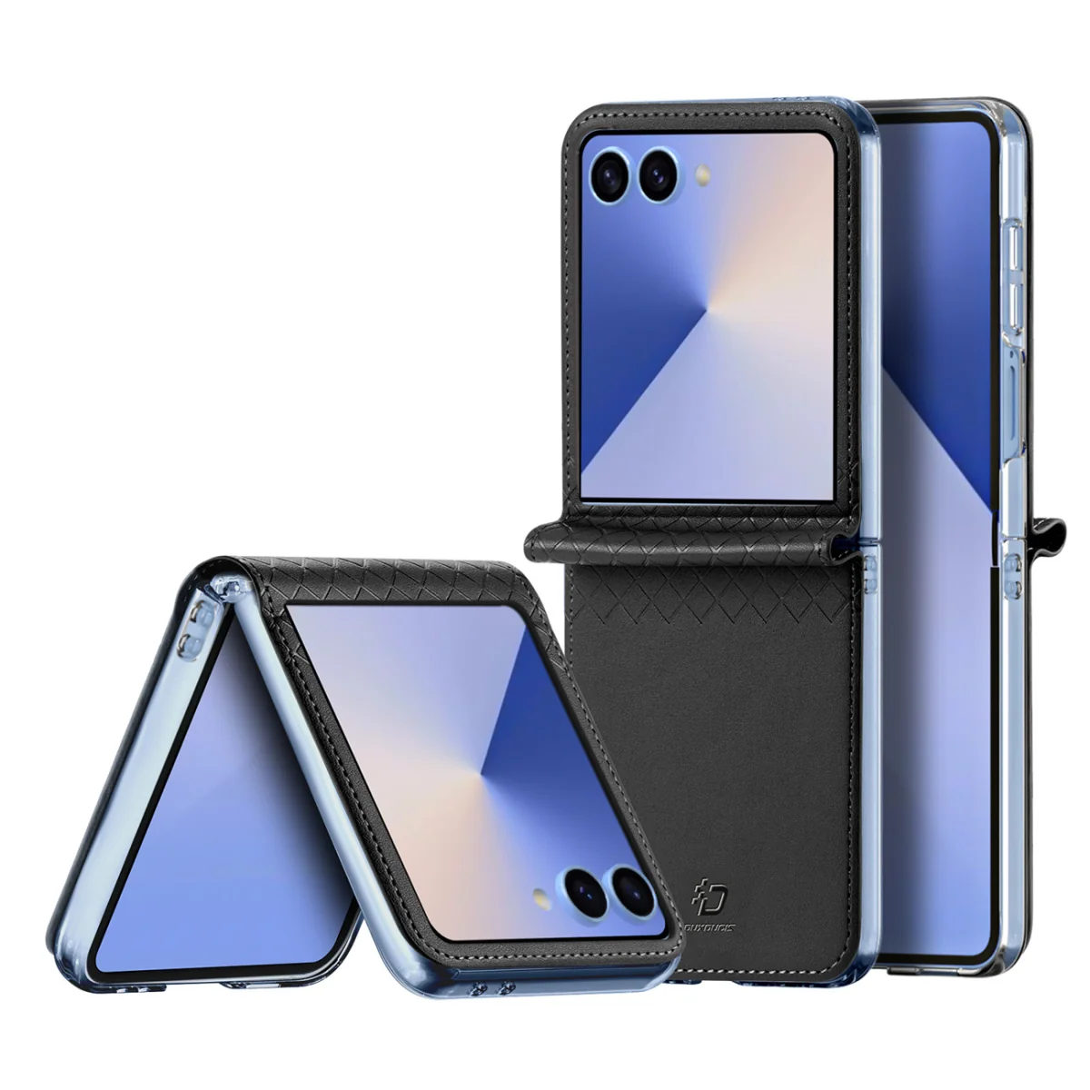 Dux Ducis Bril knižkové puzdro na Samsung Galaxy Z Flip 7, čierne