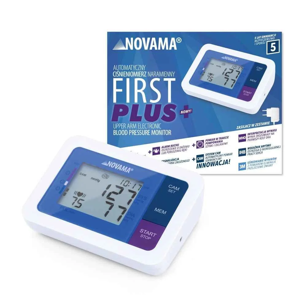 Novama First Ramenný Tlakomer S Indikátorom Ihb 1×1 ks, ramenný tlakomer