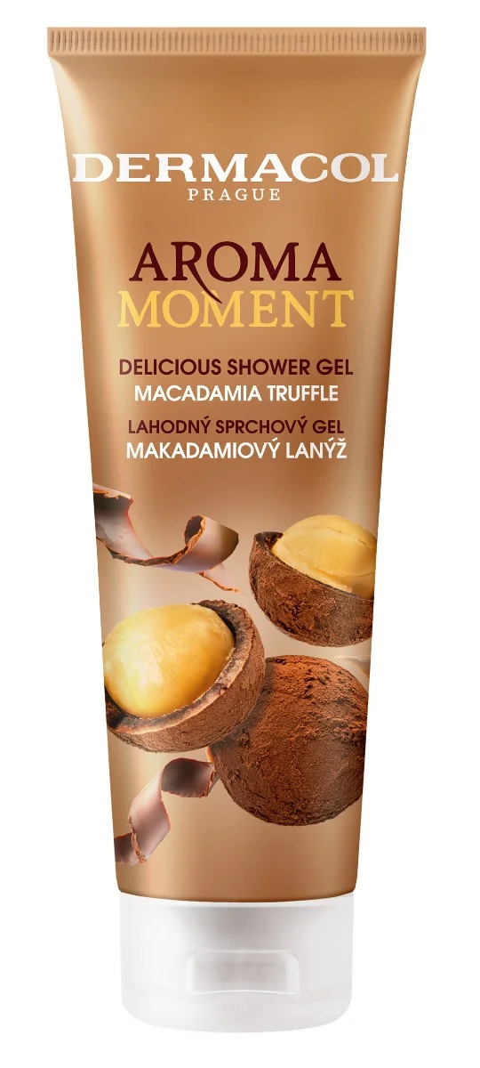 Aroma Moment sprchovací gél Makadamiová pralinka 1×250 ml, vôňa orieškov