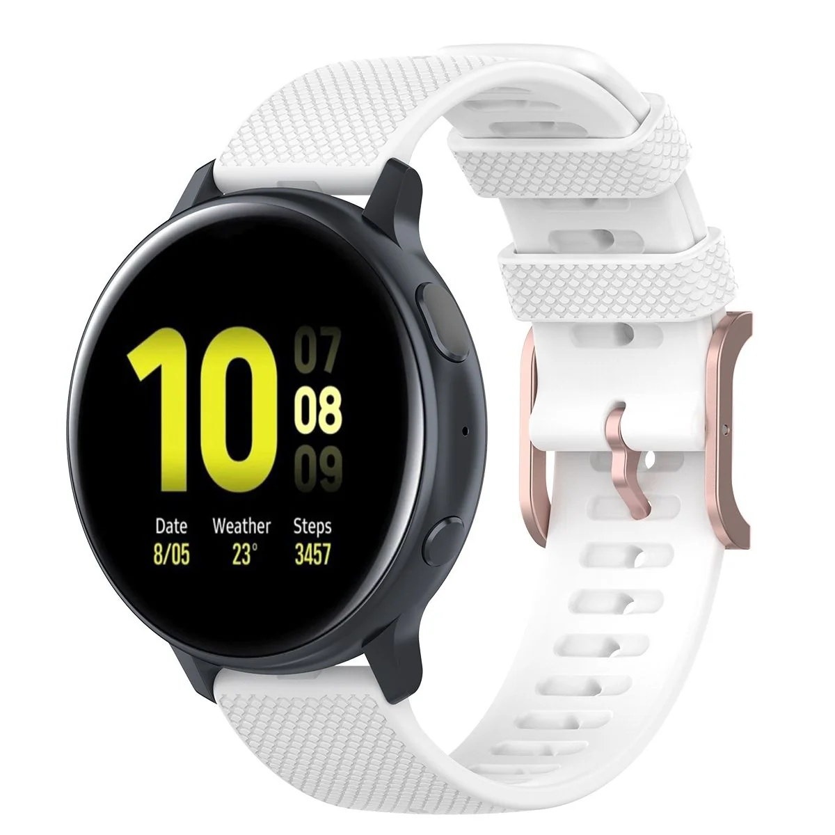 BStrap Silicone Rain remienok na Samsung Galaxy Watch 42mm white