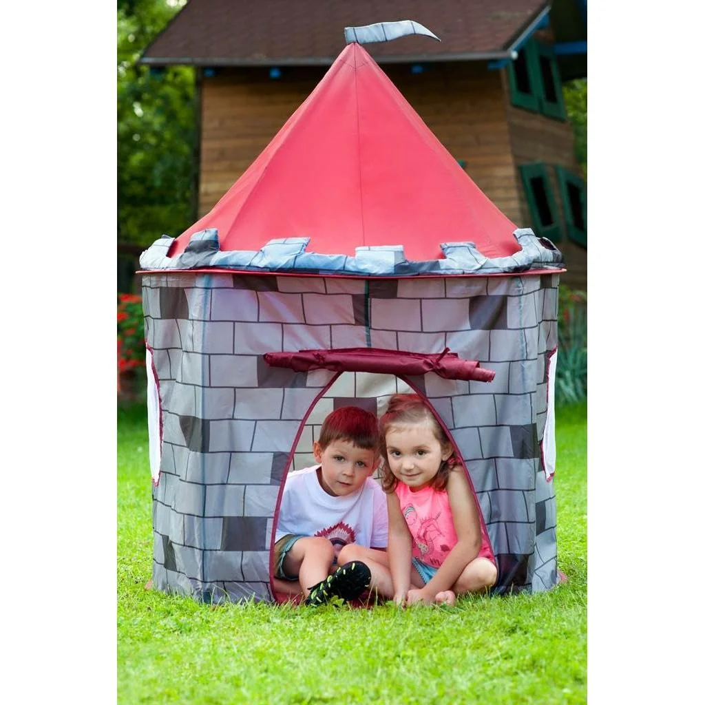 Detský stan Hrad Baby Mix sivý , 20C46223