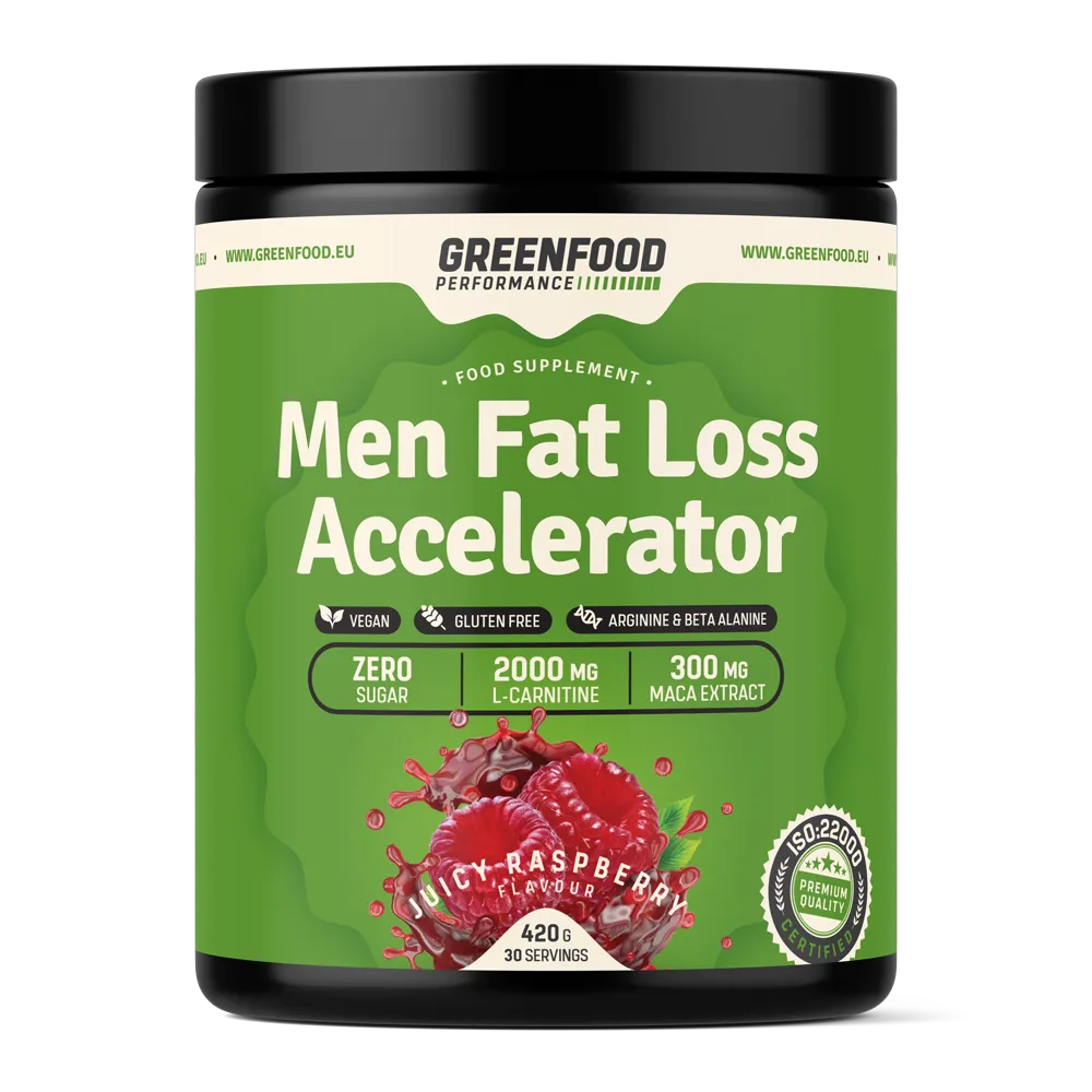 GreenFood Performance Men Fat Juicy raspberry 420g