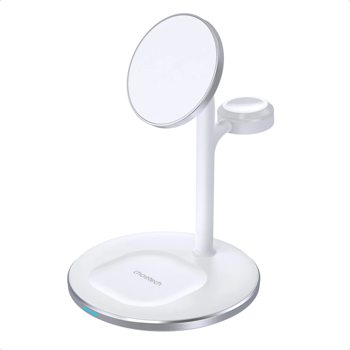 Choetech T585 MagSafe bezdrôtová nabíjačka na mobil / Apple Watch / Ai rpods, biela