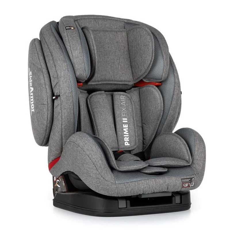 PETITE&MARS Autosedačka Prime II Isofix Stone Air 1×1 ks,  (9-36 kg)