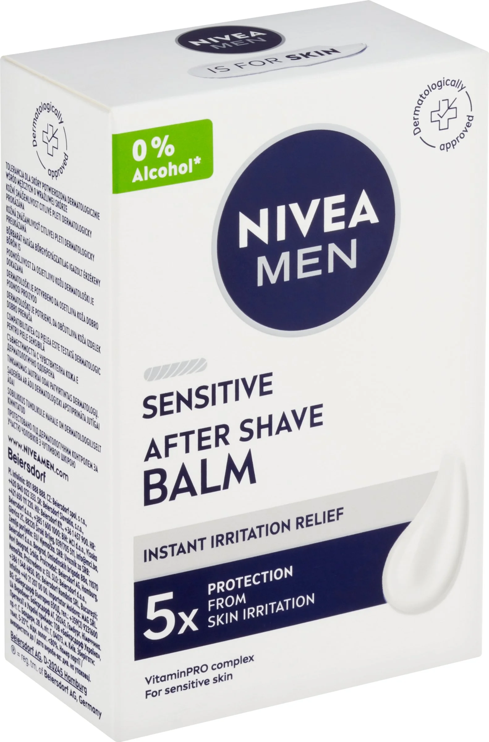 NIVEA MEN Balzam po holení SENSITIVE 1×100 ml, balzam po holení