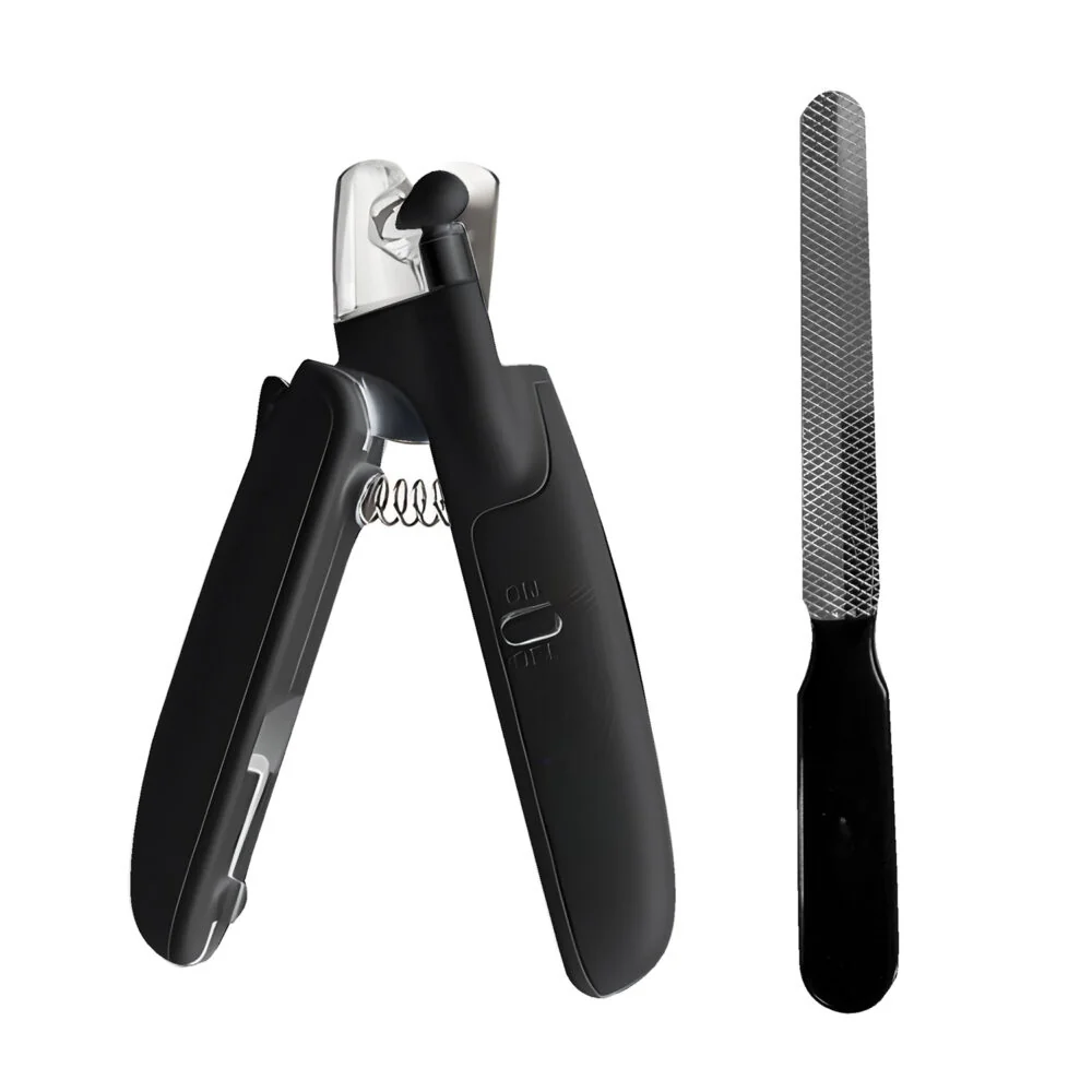 MG Pet Clipper elektrický zastrihávač pazúrov pre mačky a psy, čierny