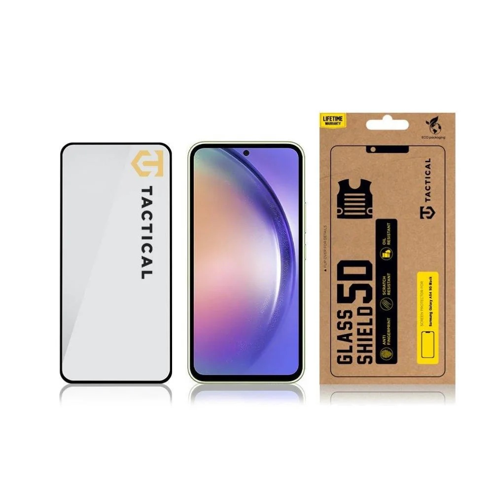 Sklo pre Samsung Galaxy A54 - Čierna