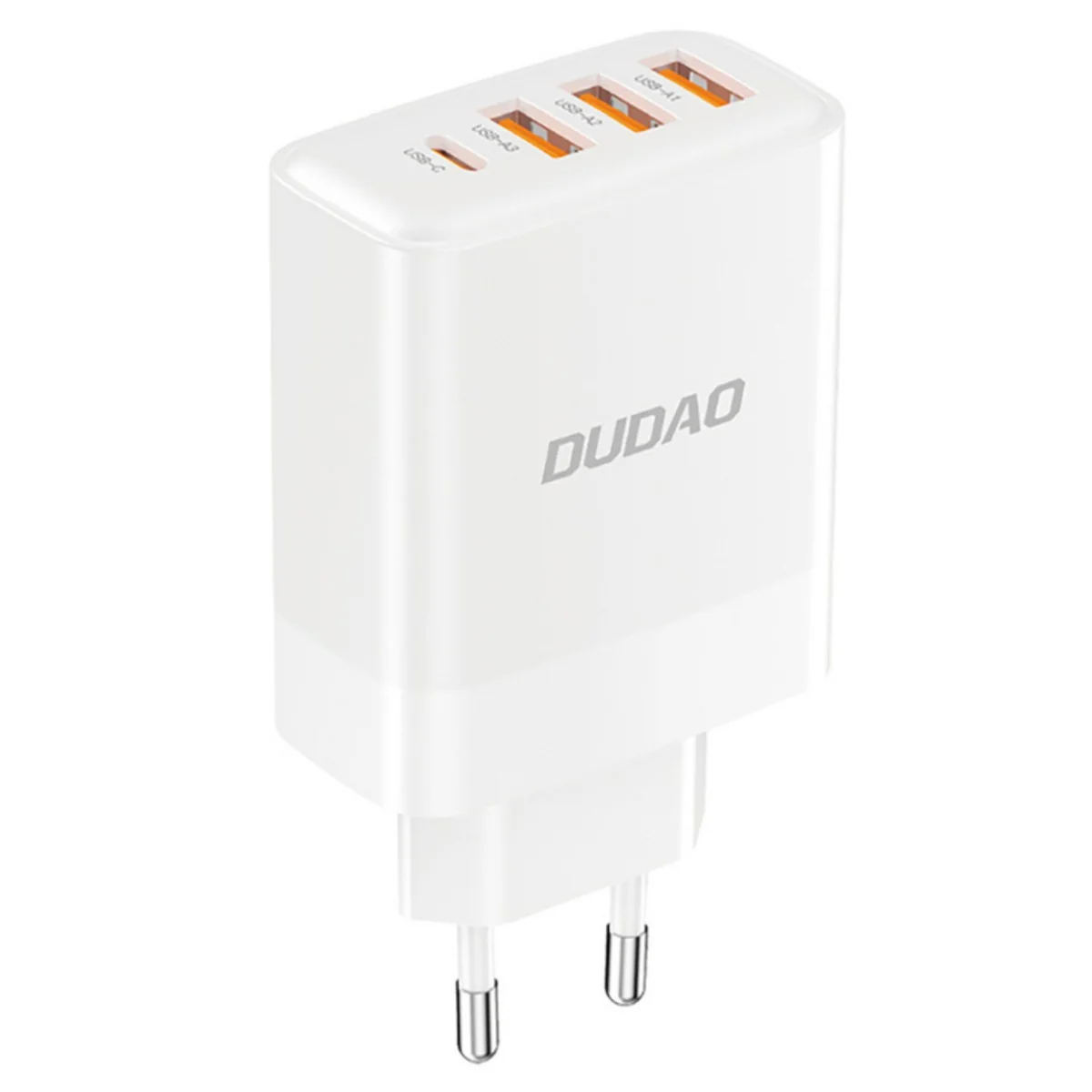Sieťová nabíjačka 20W 3x USB-A a USB-C, biela