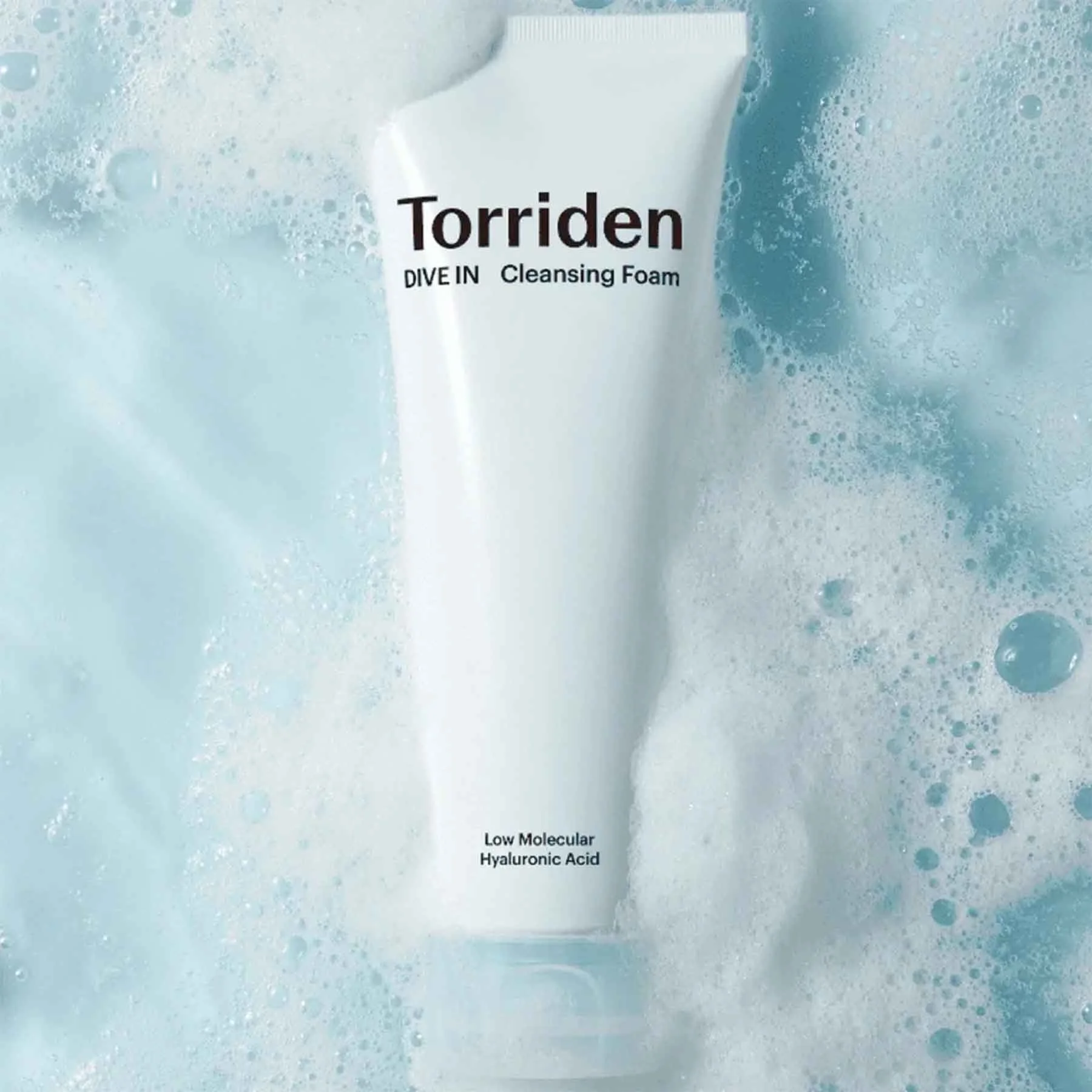 Torriden DIVE-IN Low Molecular Hyaluronic Acid Foam Cleansing čiastiaca pena s kyselinou hyalurónovou 150 ml