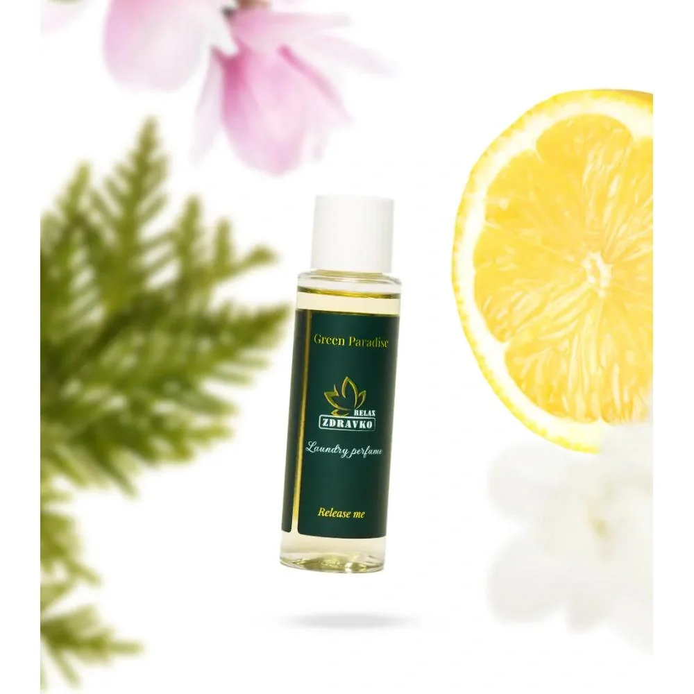 Zdravko Relax - Green paradise parfém na pranie 100ml (20 pracích dávok) Objem: 100 ml