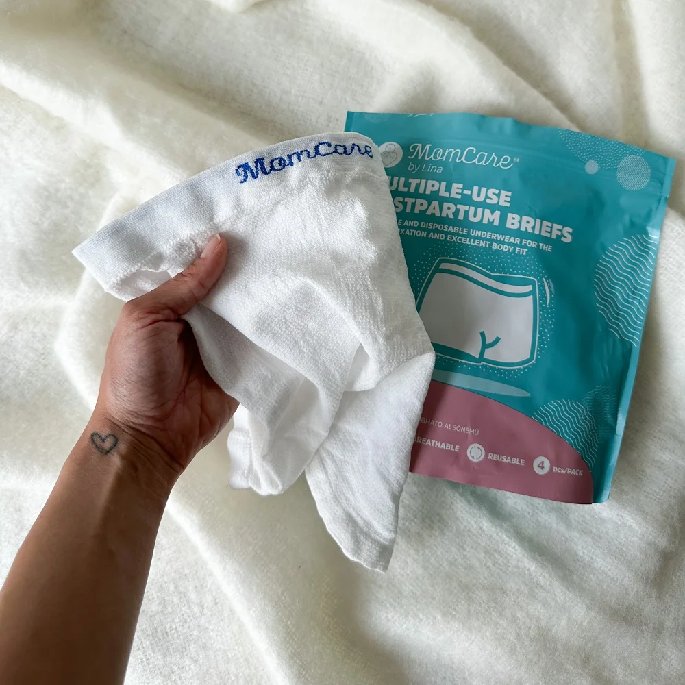 MOMCARE POPORODNE NOHAVICKY VIACNASOBNE POUZITIE 2XL 4KS 1 ks