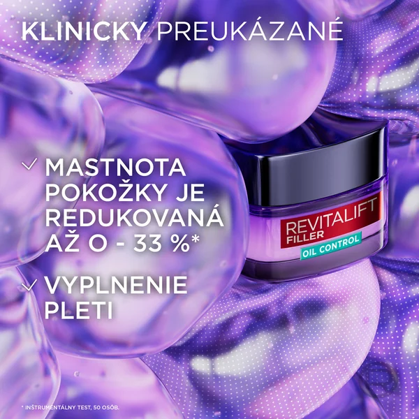 L'Oréal Paris Revitalift Filler Hyaluronový vyplňujúci gélový krém 50 ml