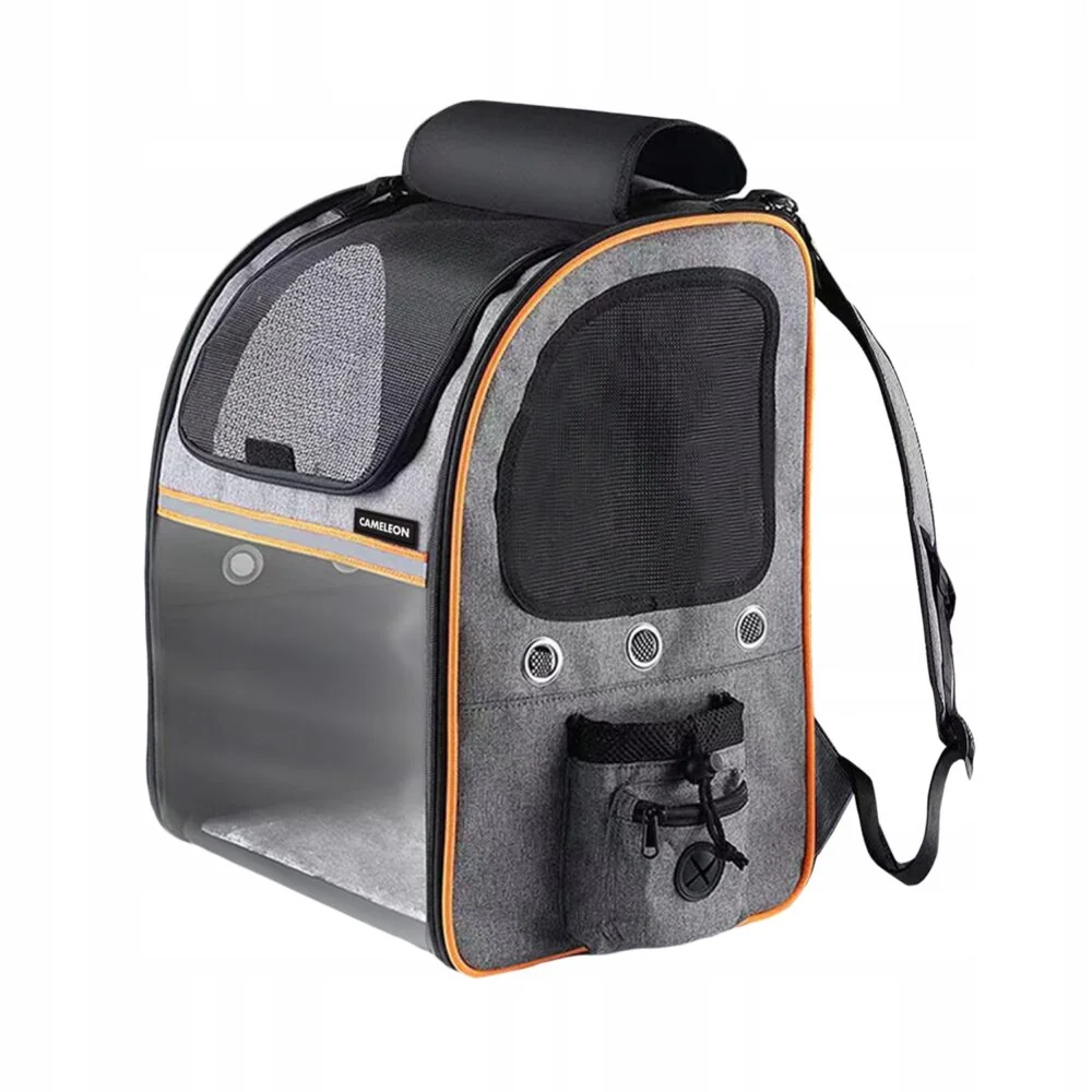 MG Animal Backpack V1 prepravná taška pre psy a mačky, sivá