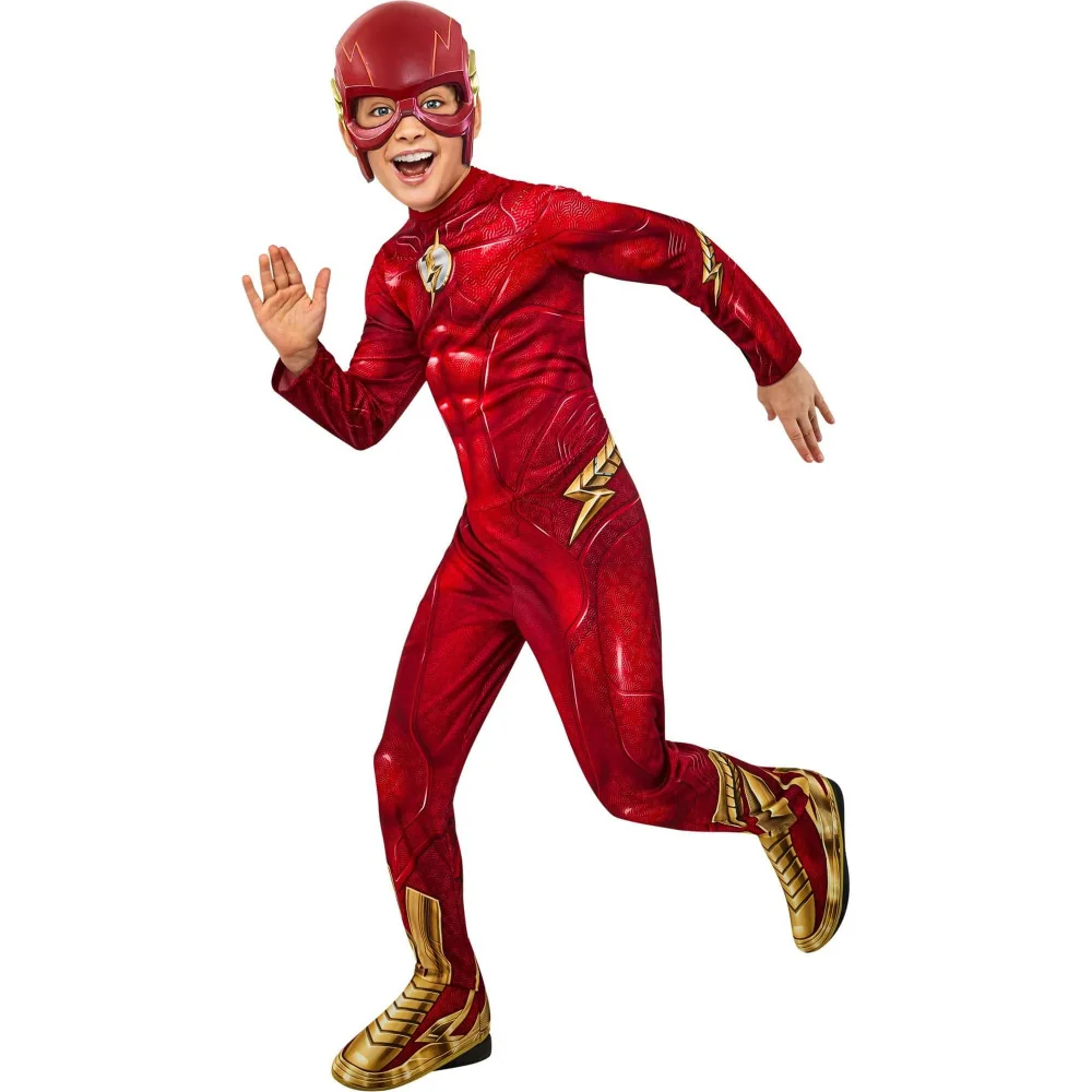 Blesk, The Flash, Karnevalový kostým 7-8 rokov-RUBIES