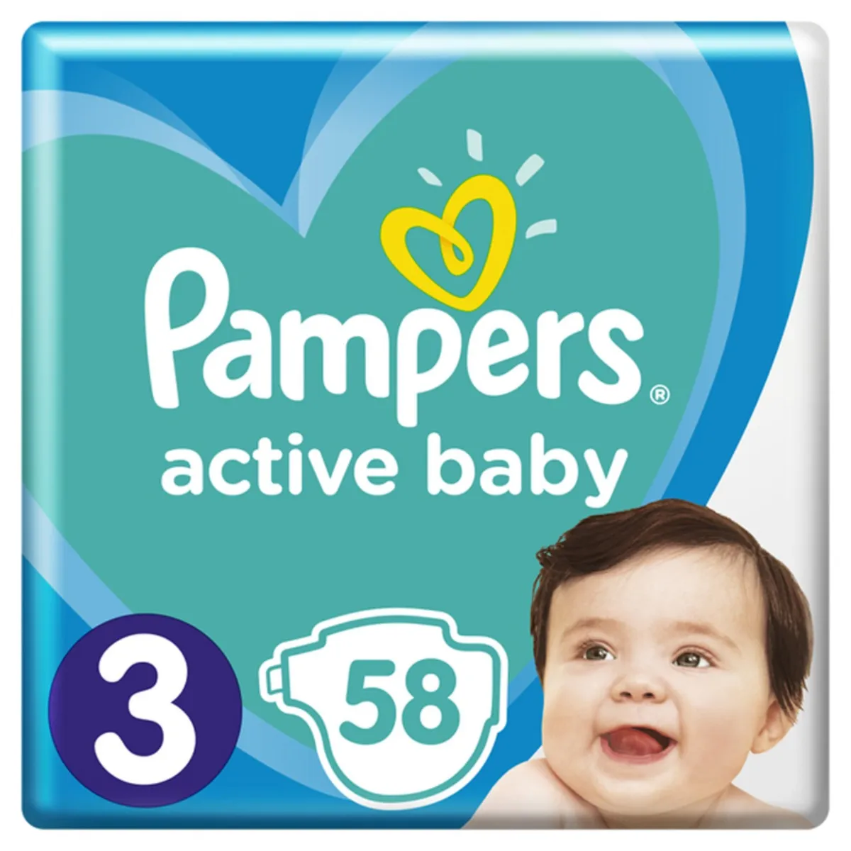 Pampers active baby 3 (6-10kg)