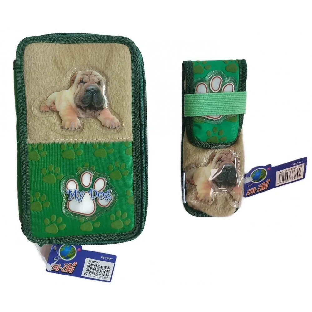 Peračník psík Shar-pei + púzdro na perá-MOVEO