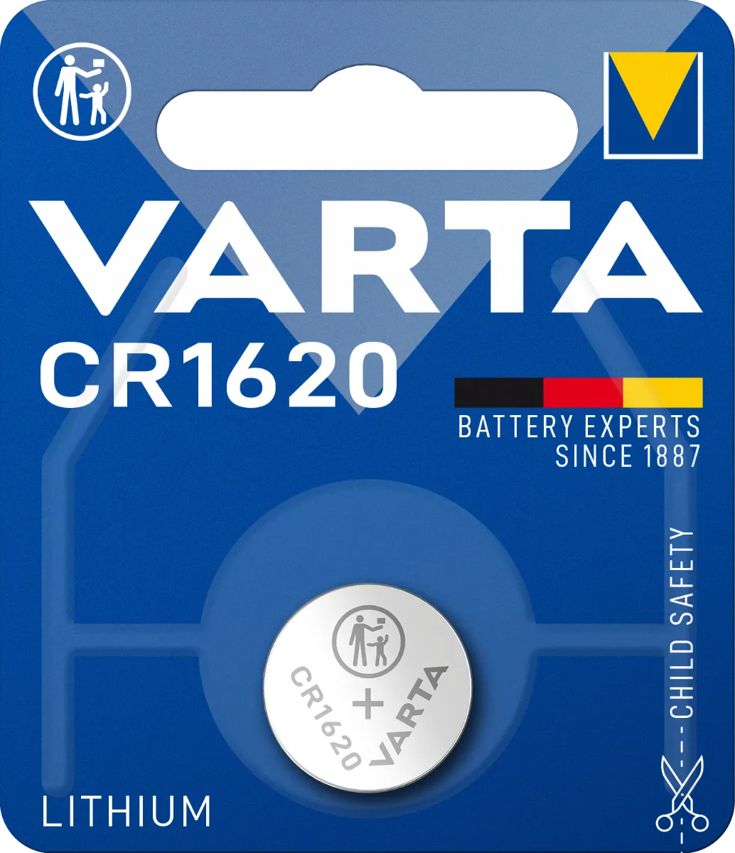 Varta CR 1620 1×1 ks, lítiová baterka