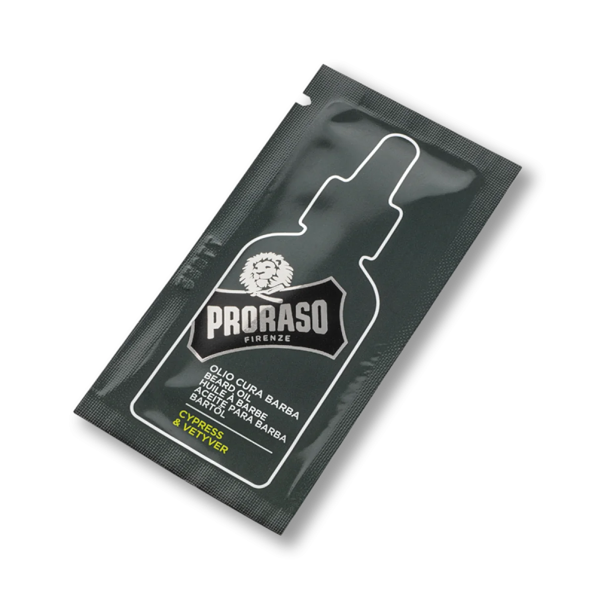 Olej na bradu vzorka Proraso Beard Oil Cypress & Vetyver Sample 3 ml