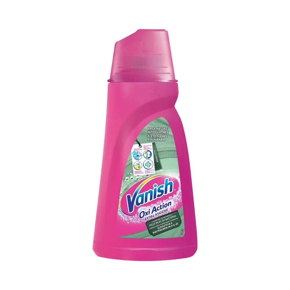 Vanish Oxi Action Extra Hygiene - dezinfekčný odstraňovač škvŕn 940 ml