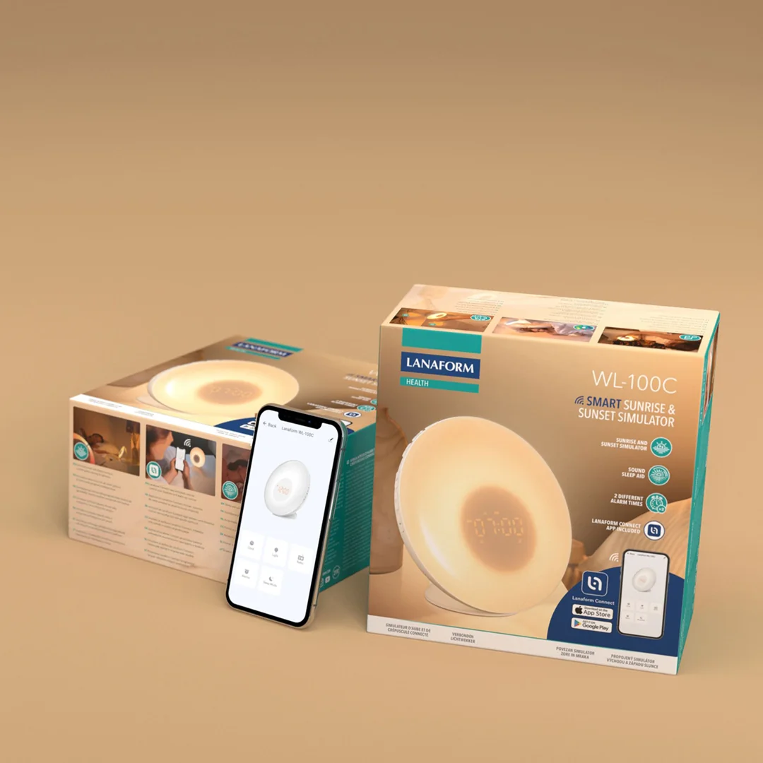 Svetelná terapia - simulátor východu a západu slnka WL-100C