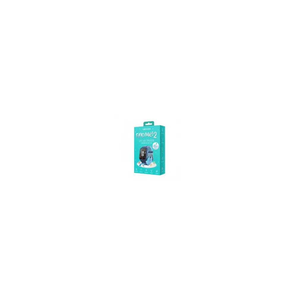 Hodinky SMART FOREVER KIDS KW-210 modré GPS/LBS 